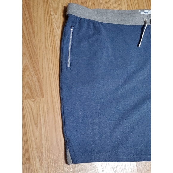 NWT Southern Tide backrush heather lounge stretch 7" pull on shorts seas blue - Picture 3 of 10